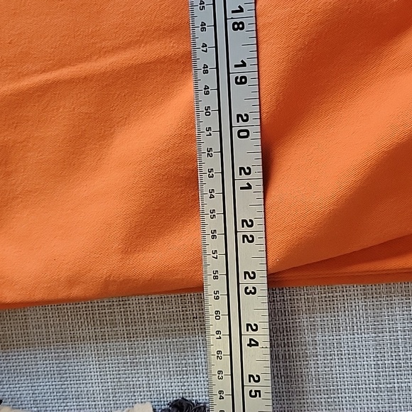 Hermes big orange dustbag with brown drawstring (#09) - Picture 5 of 6